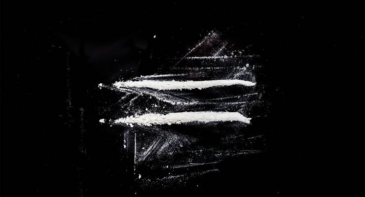 A depiction of two lines of cocaine (Image: Adobe)