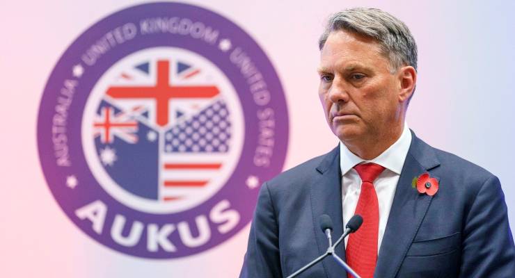 Australian Defence Minister and Deputy Prime Minister, Richard Marles (Image: AP/Dominic Lipinski)