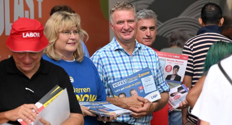 New LNP member for Ipswich West Darren Zanow (Image: AAP/Darren England)