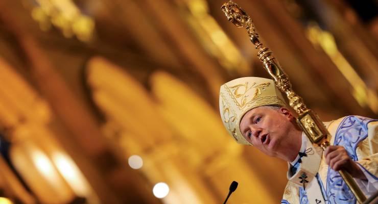 Archbishop of Sydney Reverend Anthony Fisher (Image: AAP/Steven Saphore)