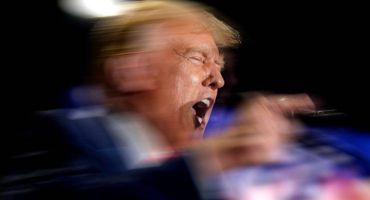 Republican presidential candidate former president Donald Trump (Image: AAP/Steve Helber)