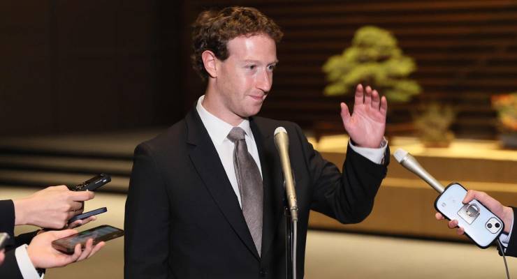 Mark Zuckerberg (Image: EPA/Jiji Press)