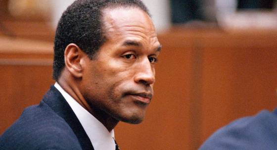 O.J. Simpson on trial in 1994 (Image: AP/Pool/Lois Bernstein)